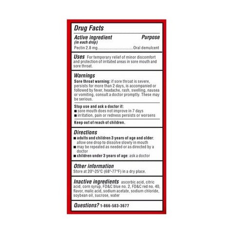 Ludens, Throat Drops Wild Cherry, 30 Count