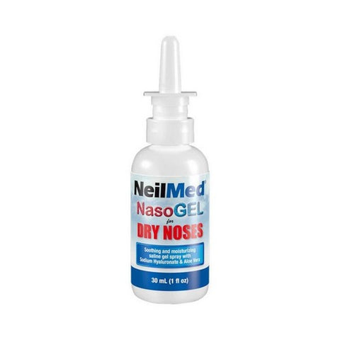 Neilmed, Nasogel Nasal Spral Drip Free Gel Spray For Dry Noses, 30 ml