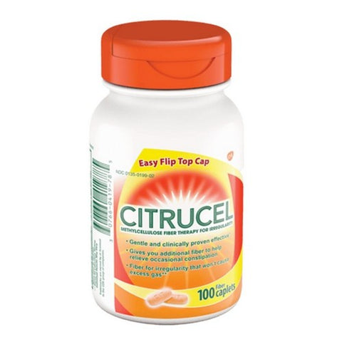 Citrucel, Methylcellulose Fiber Therapy For Irregularity, 100 ct