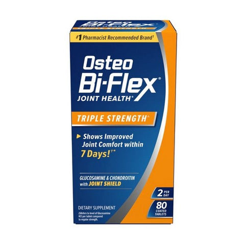 Osteo Bi-Flex, Glucosamine Chondroitin, Triple Strength 80 tabs