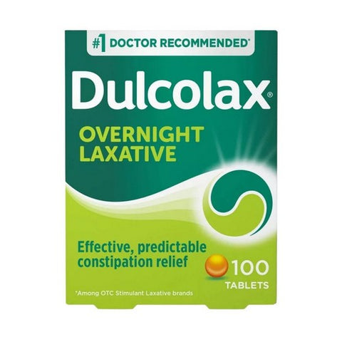 Dulcolax, Overnight Laxative, 100 Coated Tablets