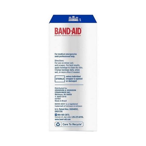 Band-Aid, Sheer Strips Assorted, 80 each