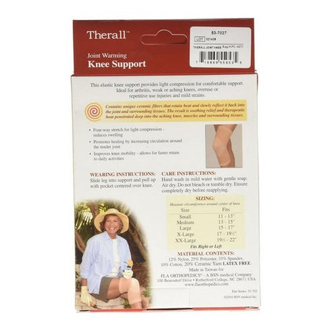 Therall, Joint Warming Knee Support X-Large, X-LARGE 1 each