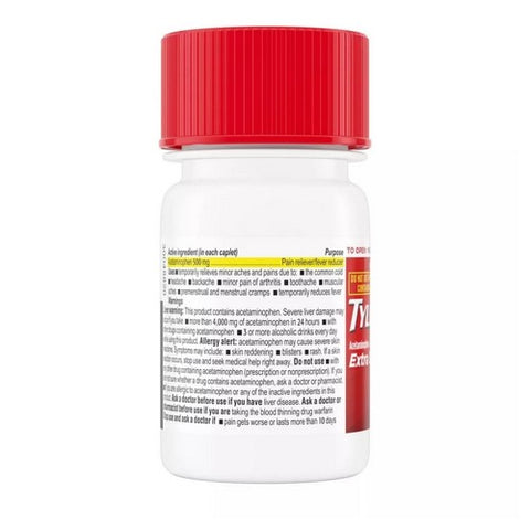 Tylenol, Extra Strength, 500 mg, 24 Tabs