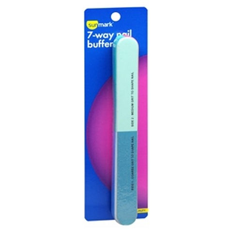 Sunmark, 7-Way Nail Buffer, 1 each