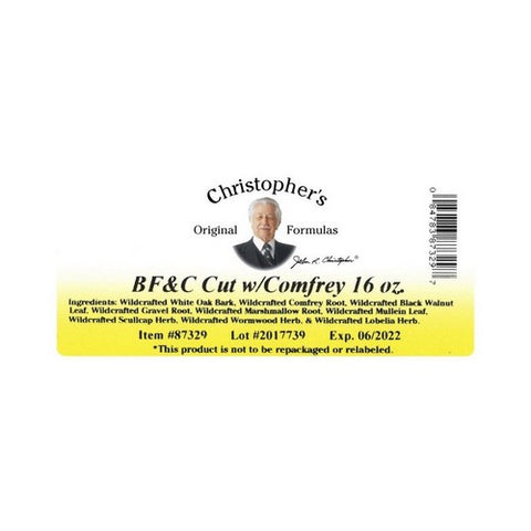 Dr. Christophers Formulas, BF and C Cut, 16 oz