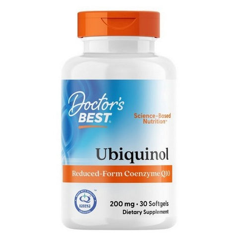 Doctors Best, Ubiquinol Featuring Kaneka's QH, 200 mg, 30 Softgels