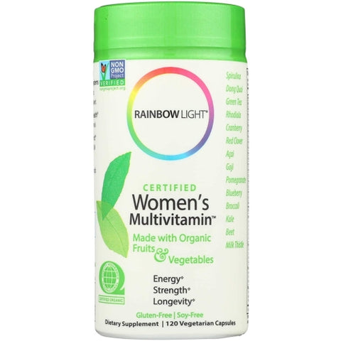 Rainbow Light, Organics Women's Multivitamin, 120 CAPS