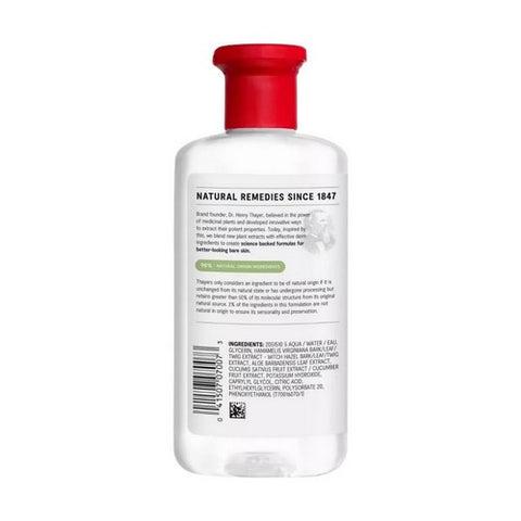 Thayers, Witch Hazel Toner with Aloe Vera, Cucumber 12 OZ