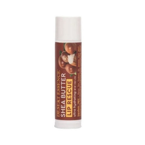 Desert Essence, Lip Rescue Ultra Hydrating Shea Butter, 0.15 Oz
