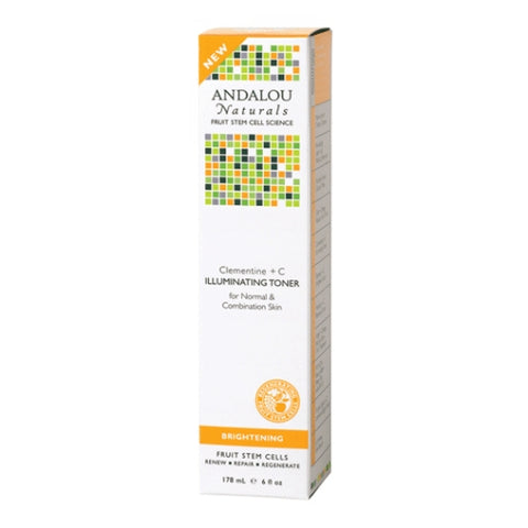 Andalou Naturals, Illuminating Toner, Brightening Clementine Plus C, 6 oz