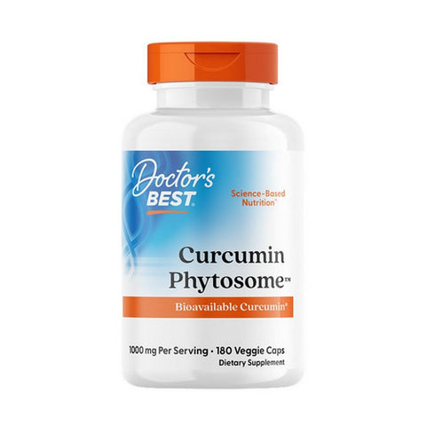 Doctors Best, Curcumin Phytosome Meriva, 500 mg, 180 Veg Caps