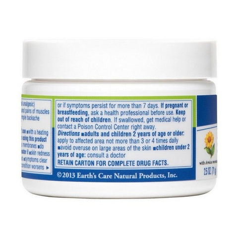 Earth's Care, Muscle & Joint Rub, 2.5 OZ
