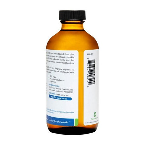 Earth's Care, Vegetable Glycerin 100% Pure and Natural, 8 OZ