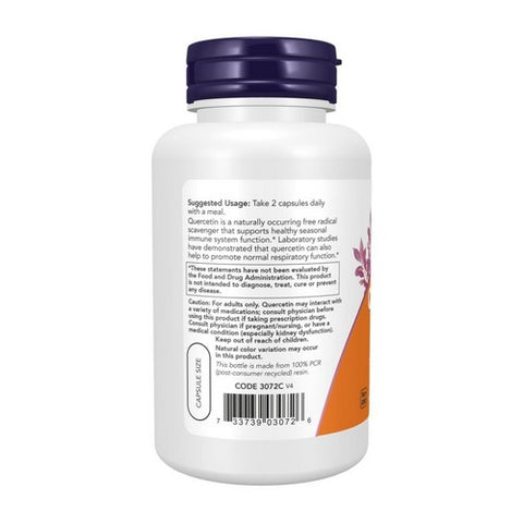 Now Foods, Quercetin, 500 Mg, 100 Veg Caps