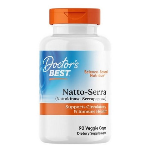 Doctors Best, Natto-Serra, 90 Veggie Caps