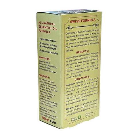 Olbas, Aromatherapy Massage Oil & Inhalant, 0.95 fl oz