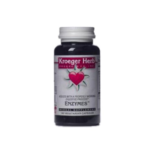 Kroeger Herb, Enzymes, 100 VCaps