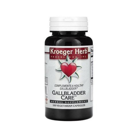 Kroeger Herb, Gallbladder Care, 100 VCaps