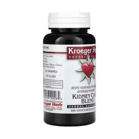 Kroeger Herb, Kidney Care Blend, 100 VCaps