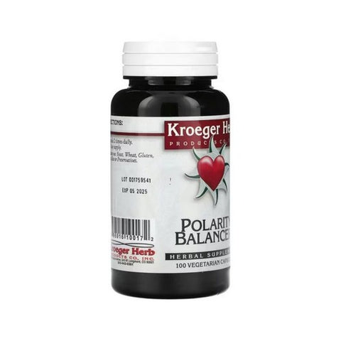 Kroeger Herb, Polarity Balancer, 100 VCaps