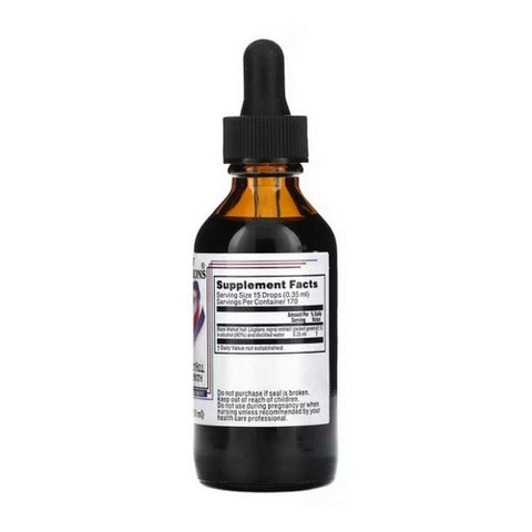 Kroeger Herb, Black Walnut Hull Extract Extra Strength, 2 oz