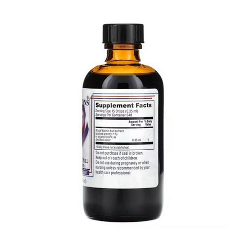 Kroeger Herb, Black Walnut Hull Extract Extra Strength, 4 oz