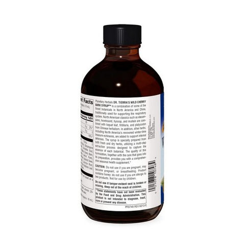 Planetary Herbals, Dr. Tierra's Wild Cherry Bark Syrup, 16 Oz