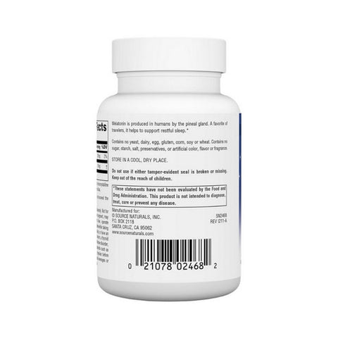 Source Naturals, Melatonin, 10 mg, 240 Tabs