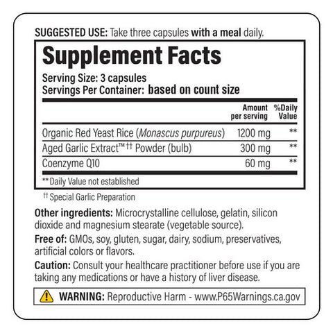 Kyolic, Kyolic Red Yeast Rice, 75 Caps