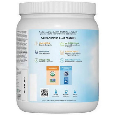 Garden of Life, Gol Raw Organic Meal - Real Raw Vanilla (Mini), 558 Grams