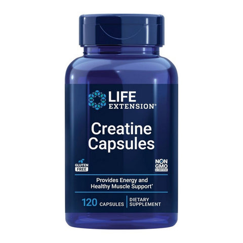Life Extension, Creatine Capsules, 120 Vcaps