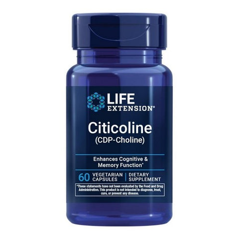 Life Extension, Citicoline (CDP-Choline), 250 mg, 60 Vcaps