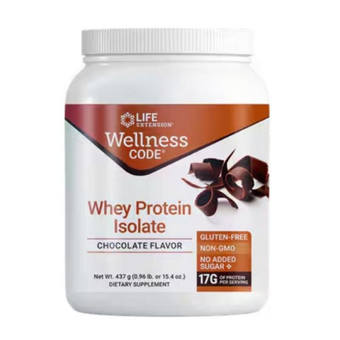 Life Extension, Whey Protein Isolate Natural Chocolate Flavor, 437 Grams