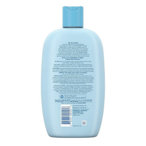 Clean & Clear, JOHNSON'S Baby Bubble Bath And Wash, 15 oz