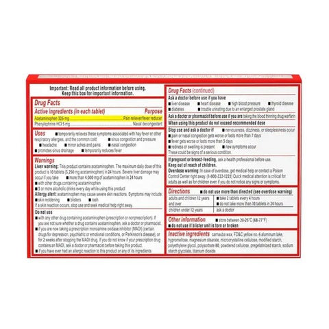 Sudafed Pe, Sinus Pressure Plus Pain Caplets, 24 Caps