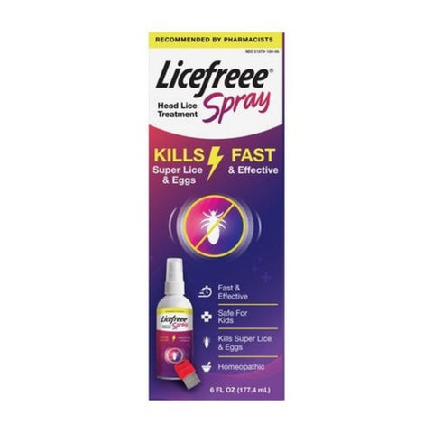 Licefreee!, LiceFreee Spray Head Lice Treatment, 6 Oz