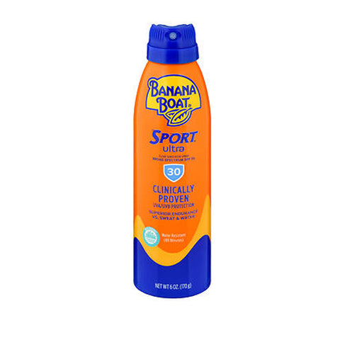 Banana Boat, Banana Sport Performance Continuous Spray Spf 30, 6 OZ