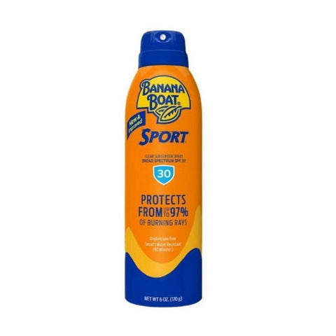 Banana Boat, Banana Sport Performance Continuous Spray Spf 30, 6 OZ
