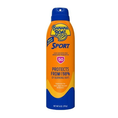 Banana Boat, Banana Sport Performance Continuous Spray Spf 50, 6 OZ