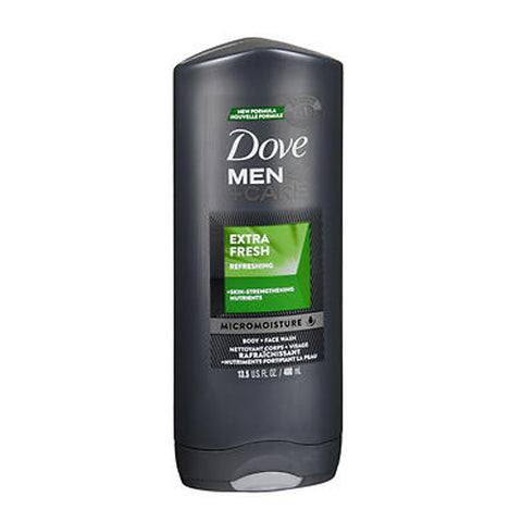 Dove, Men + Care Men+Care Body and Face Wash Extra Fresh, 13.5 oz