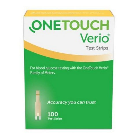 Onetouch, Verio Test Strips, 100 Each