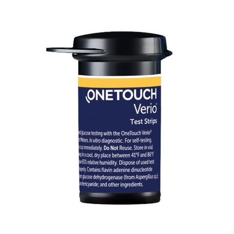 Onetouch, Verio Test Strips, 50 Each