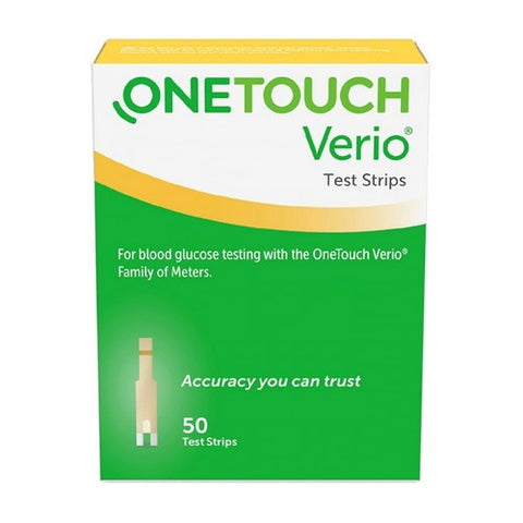 Onetouch, Verio Test Strips, 50 Each