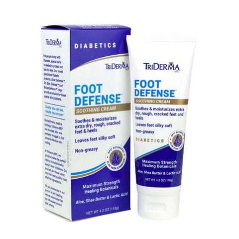 Triderma, MD Diabetic Foot Defense Healing Cream, 4.2 oz