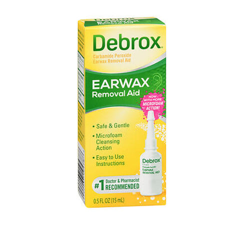 Med Tech Products, Debrox Earwax Removal Aid Drops, 0.5 Oz