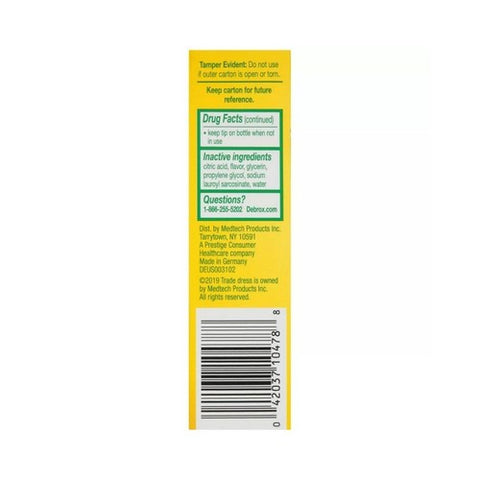 Med Tech Products, Debrox Earwax Removal Aid Drops, 0.5 Oz