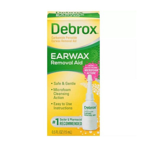 Med Tech Products, Debrox Earwax Removal Aid Drops, 0.5 Oz