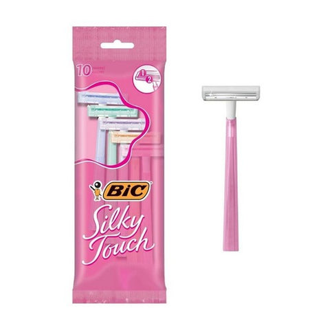 Bic, Silky Touch Disposable Shavers, 10 Each