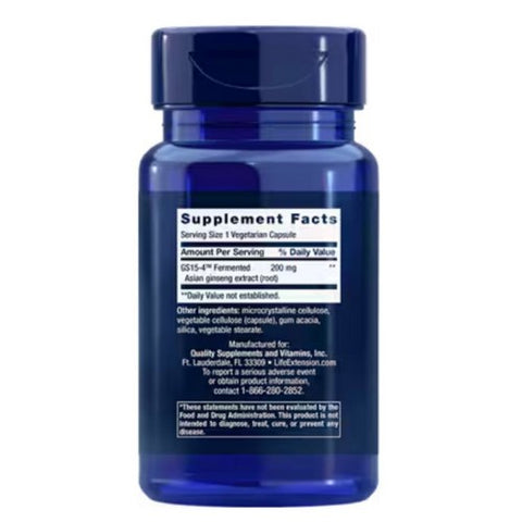 Life Extension, Ginseng Energy Boost, 30 Veg Caps
